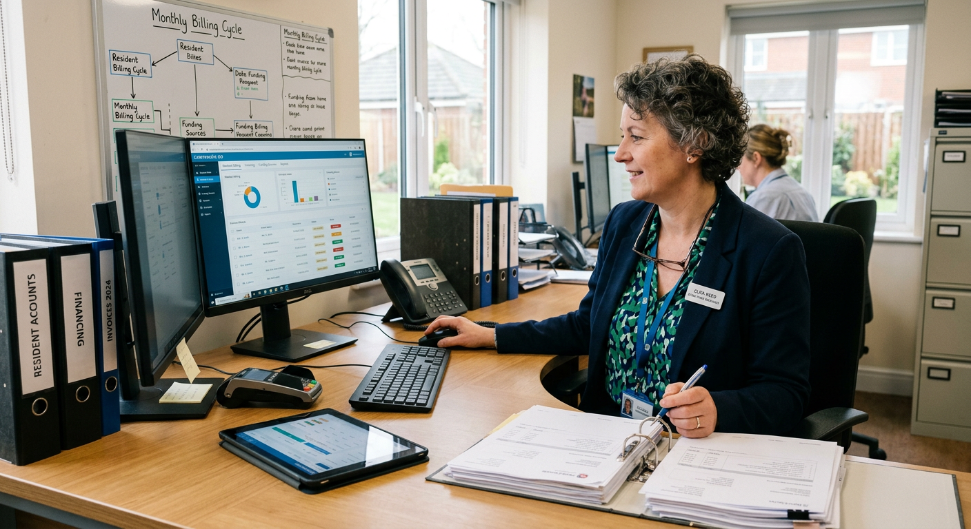 care home invoicing and billing