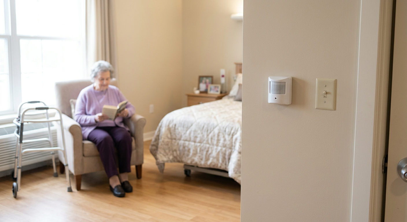 care home PIR sensor