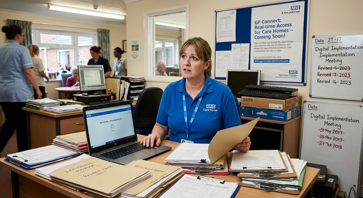 GP connect care homes